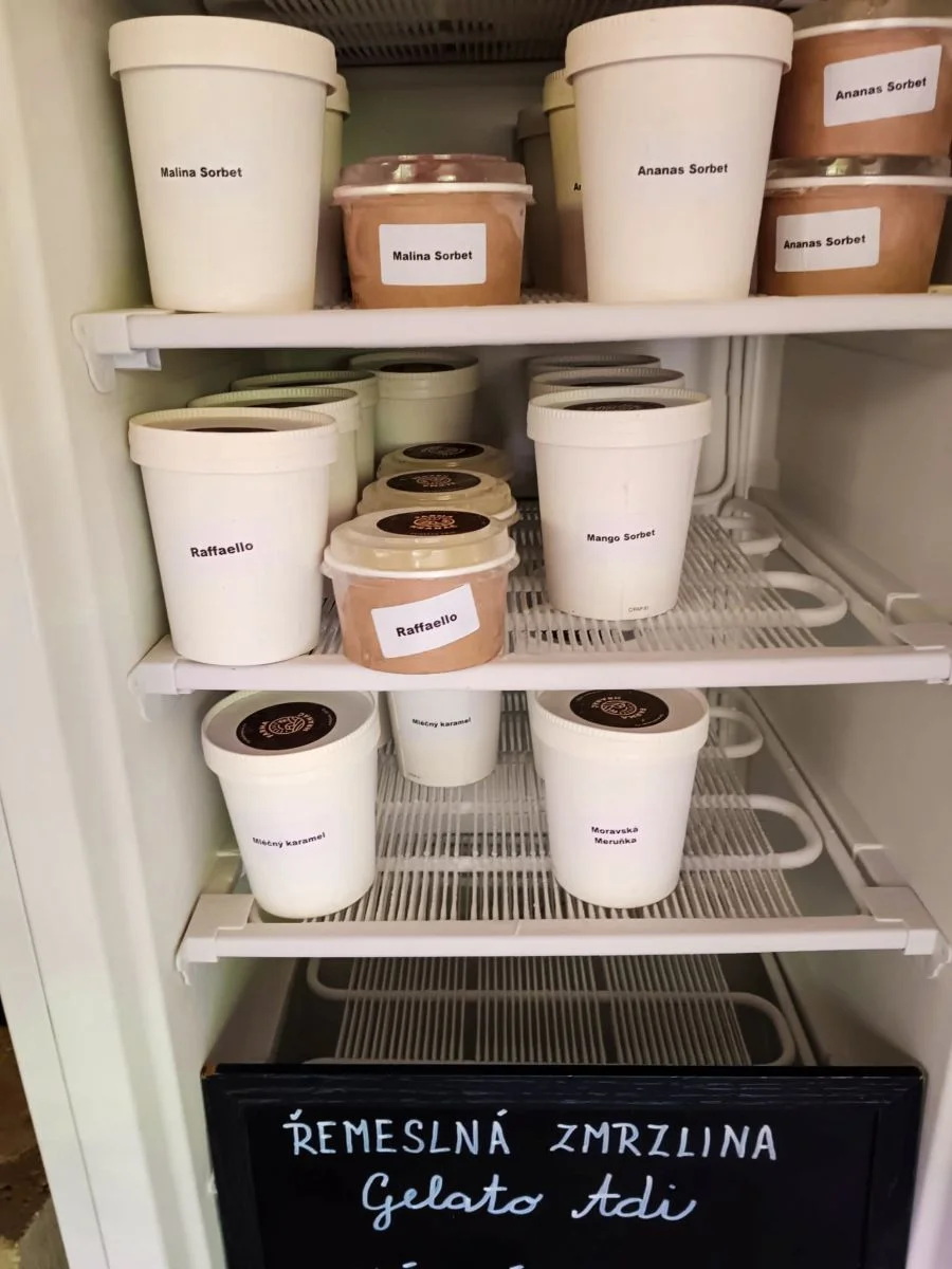 Řemeslná zmrzlina Gelato ADI
